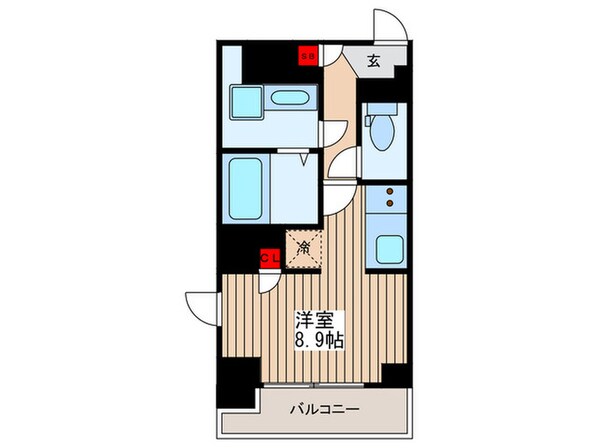 ＰＥＡＫＳ神田の物件間取画像